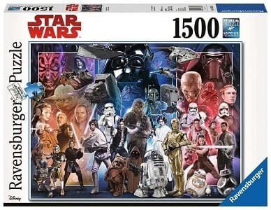 Star Wars filmes puzzle 1500